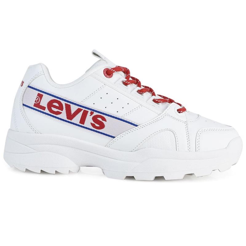 Λευκό εφηβικό sneaker Levi's VSOH0023S