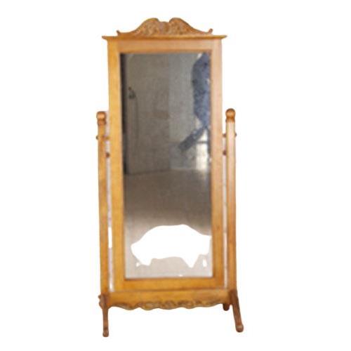 Καθρέπτης δαπέδου μπιζουτέ ξύλινος σκούρο καρυδί 60x2x90cm Home Plus 01.01.1127