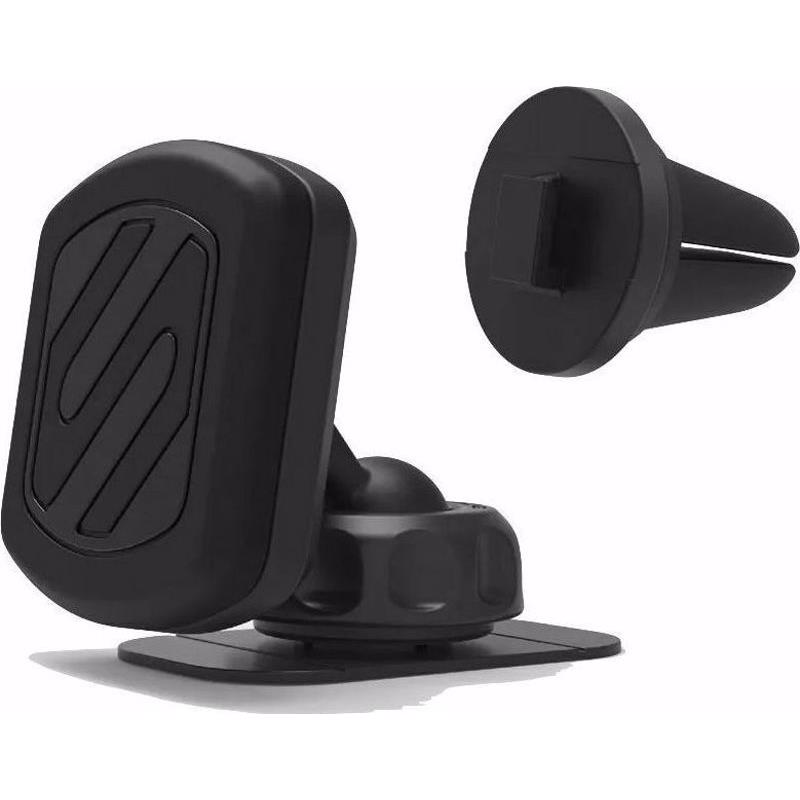 Scosche 2 in 1 Magnetic Mount for Mobile Devices. Black