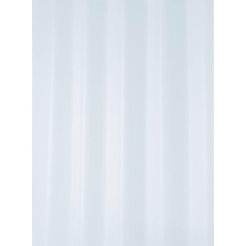 Dimitracas Κουρτίνα Μπάνιου Υφασμάτινη 'Plain' Λευκό 180x200cm 02325.001