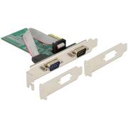 DELOCK 89555 PCI EXPRESS CARD TO 2 X SERIAL RS-232