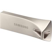 SAMSUNG MUF-256BE3/APC BAR PLUS 256GB USB 3.1 FLASH DRIVE CHAMPAIGN SILVER