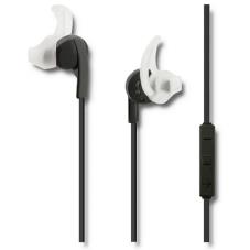 QOLTEC 50820 IN-EAR HEADPHONES WIRELESS BT WITH MICROPHONE BLACK
