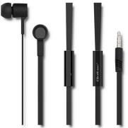 QOLTEC 50831 IN-EAR HEADPHONES WITH MICROPHONE BLACK