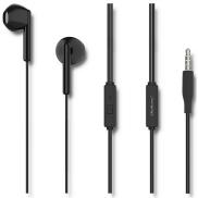 QOLTEC 50833 IN-EAR HEADPHONES WITH MICROPHONE BLACK