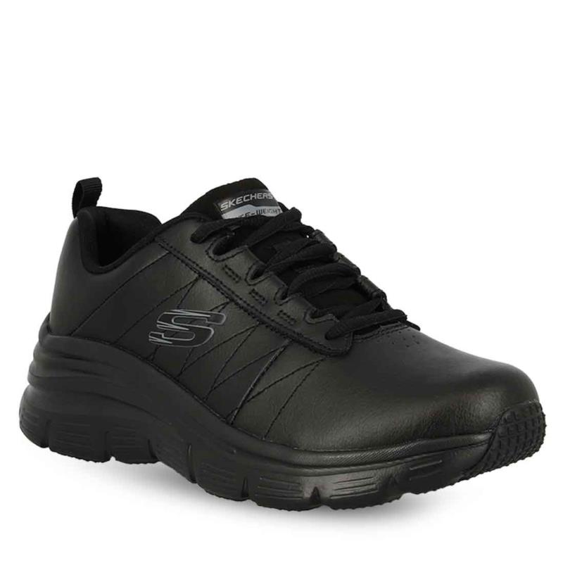 Γυναικεία Δερμάτινα Αθλητικά Παπούτσια Skechers 149473_Bbk