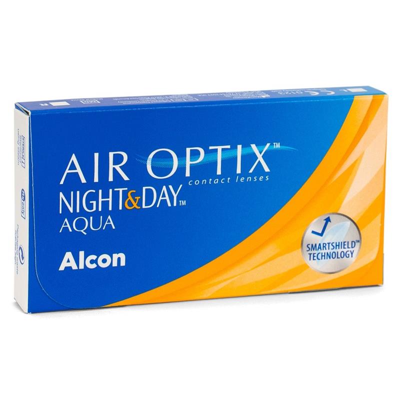 Alcon Air Optix Night & Day Aqua (3 φακοί) Φακοί επαφής για ύπνο Μυωπίας Υπερμετρωπίας