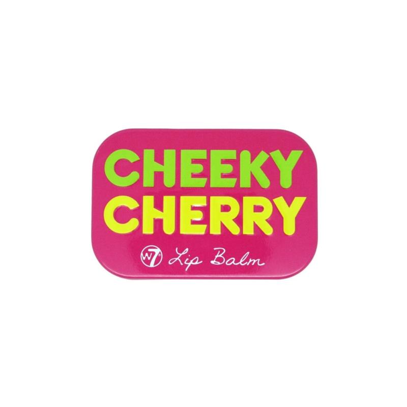 W7 Fruity Lip Balm Tin Cheeky Cherry