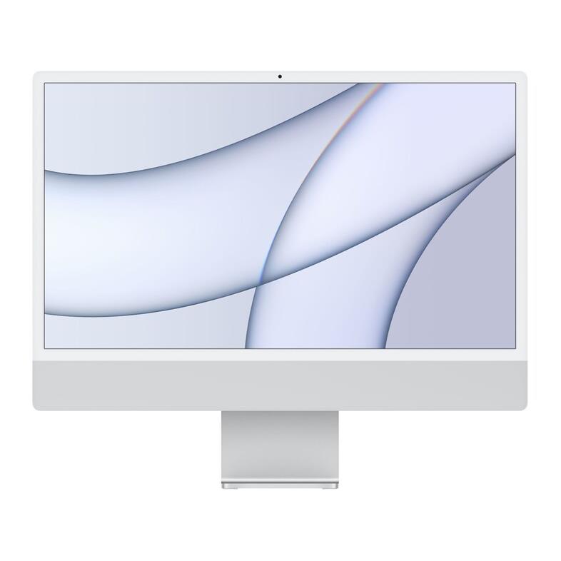 APPLE iMac 2021 24" Retina 4.5K M1 8-Core / 8GB / 256GB SSD / 8-Core GPU / 4 Port / Silver - MGPC3GR/A