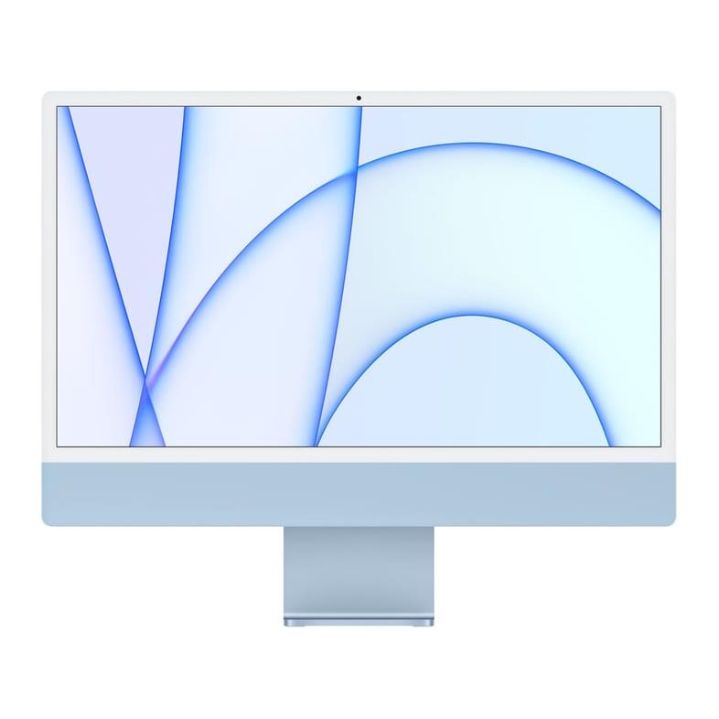 APPLE iMac 2021 24" Retina 4.5K M1 8-Core / 8GB / 256GB SSD / 8-Core GPU / 4 Port / Blue - MGPK3GR/A
