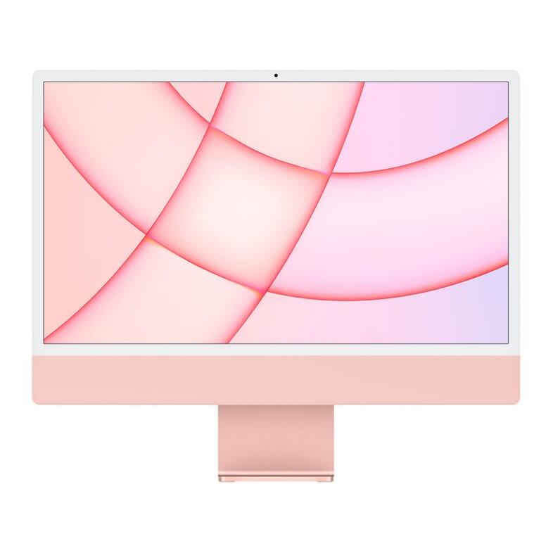 APPLE iMac 2021 24" Retina 4.5K M1 8-Core / 8GB / 512GB SSD / 8-Core GPU / 4 Port / Pink - MGPL3GR/A