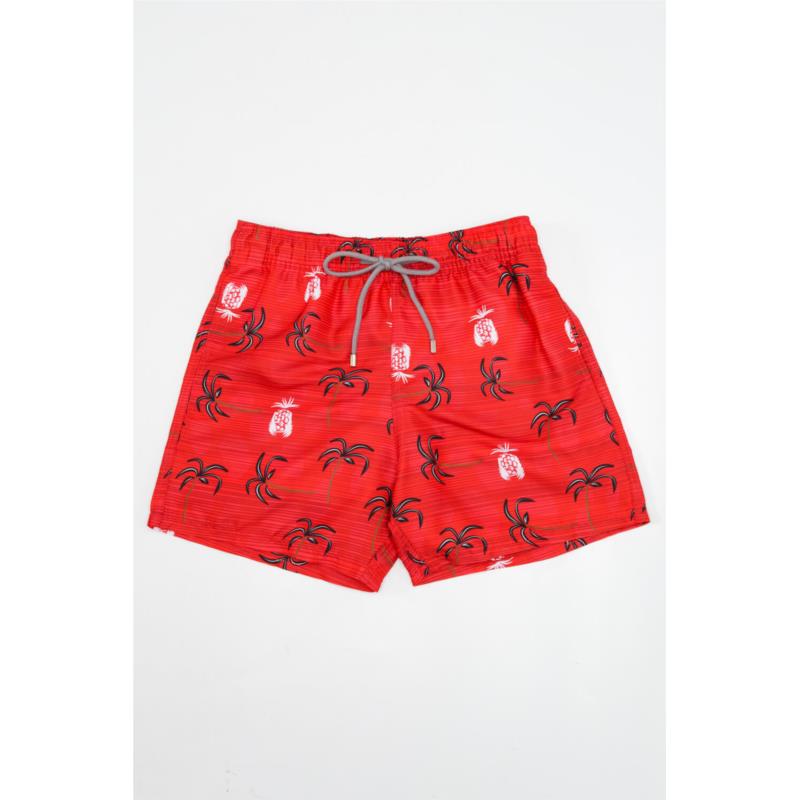 Μαγιό Ανδρικό Shorts Tropical Slim Fit - Κόκκινο