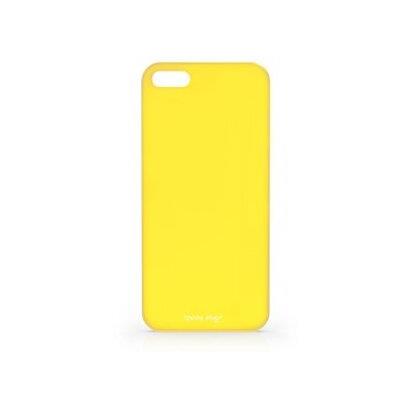 Θήκη & Μεμβράνη iPhone 5/5s - Happy Plugs Ultra Thin Case 8806 Κίτρινο