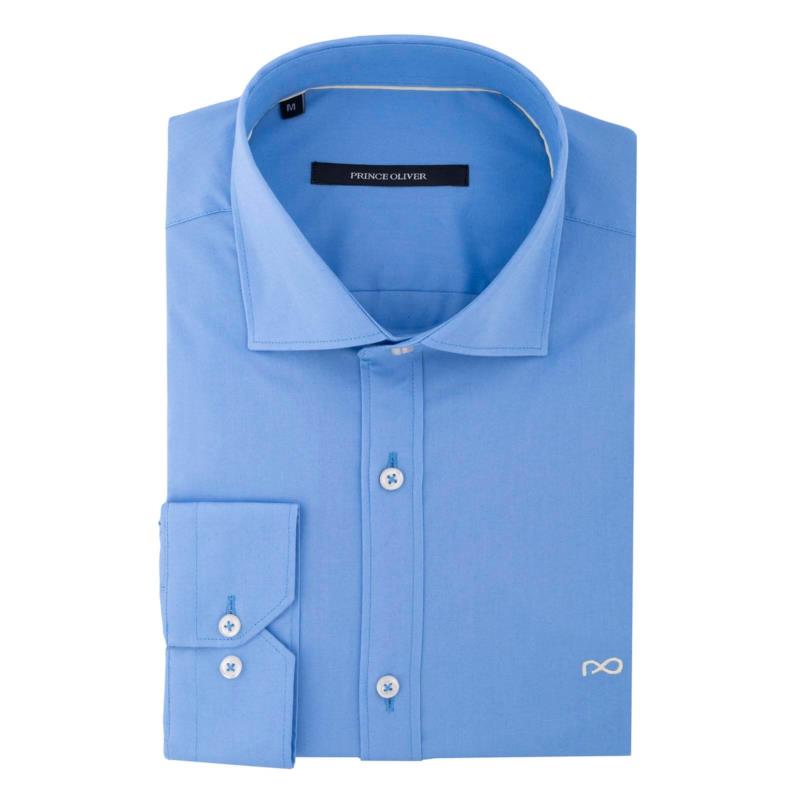 Prince Oliver πουκάμισο γαλάζιο (Modern Fit) NEW COLLECTION