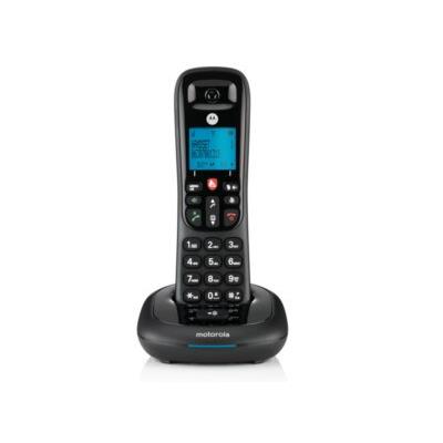 Motorola CD4001 Ασύρματο Τηλέφωνο Μαύρο