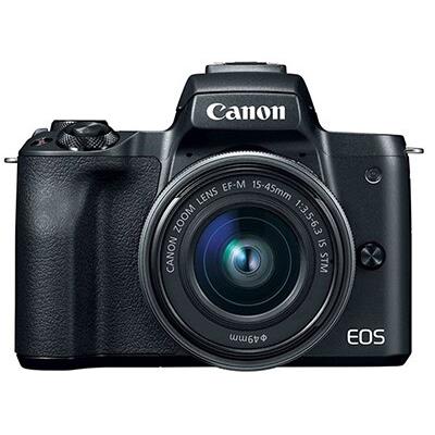 Mirrorless Canon EOS M50 & Φακός EF-M 15-45mm IS Μαύρο