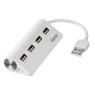 USB Hub 2.0 Hama 12178 4 ports Λευκό