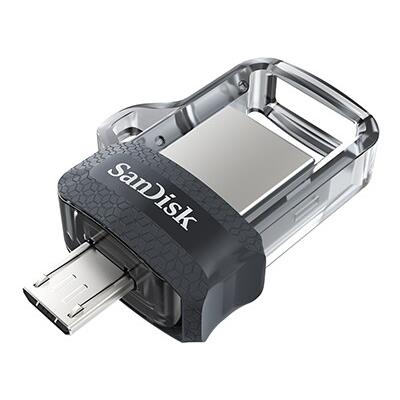 USB Stick SanDisk Ulta Dual Drive 16GB M3.0 - Μαύρο
