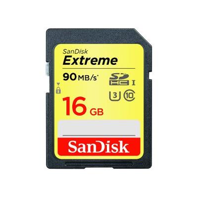 Κάρτα μνήμης SDHC 16GB Class 10 - SanDisk Extreme SDSDXNE-016G-GNCIN