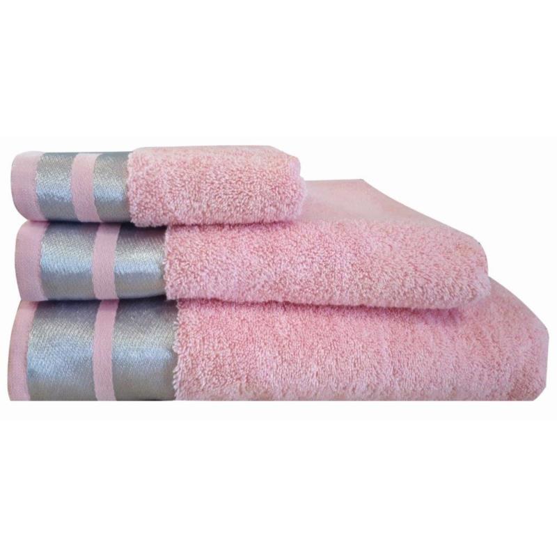 Πετσέτα Μεμονωμένη Βαμβακερή Χεριών 30x50εκ. Makis Tselios Ice Ροζ (Ύφασμα: Βαμβάκι 100%, Χρώμα: Ροζ) - Makis Tselios - 283380123456