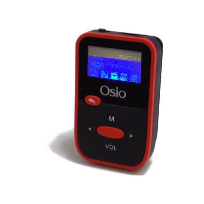 MP3 Player Osio SRM-7880 - 8GB Κόκκινο/Μαύρο