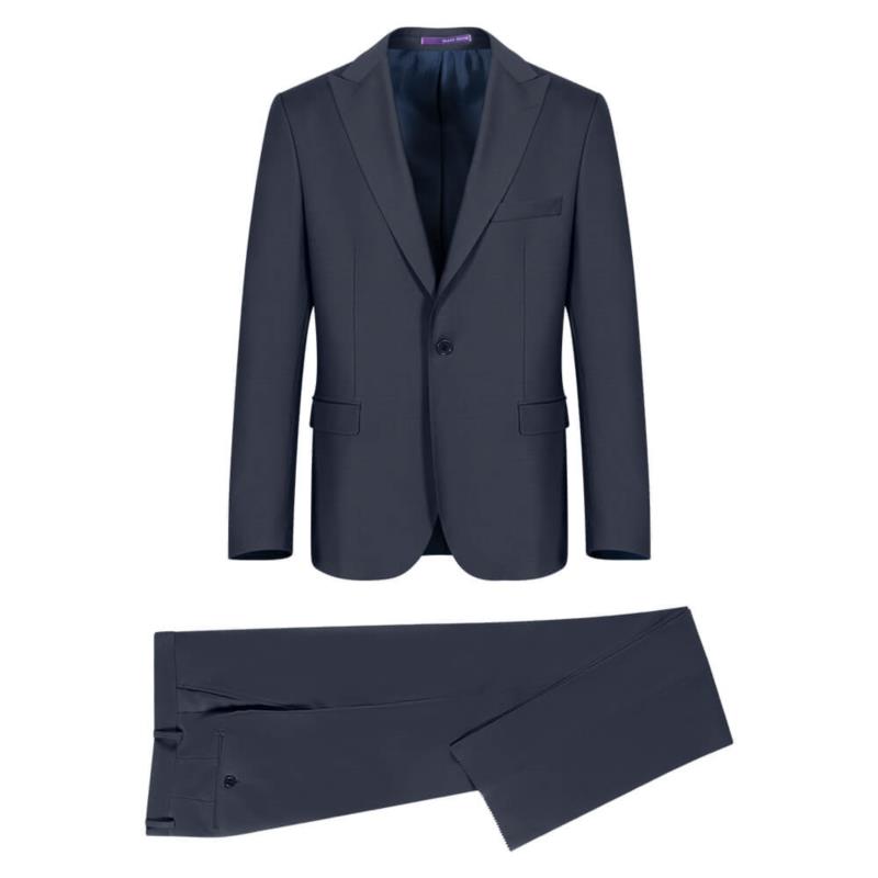 Prince Oliver Κοστούμι Μπλε Σκούρο Finest Wool (Modern Fit) NEW COLLECTION