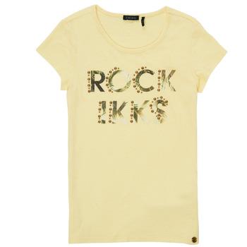 T-shirt με κοντά μανίκια Ikks XS10182-73-J Σύνθεση: Βαμβάκι,Λινό