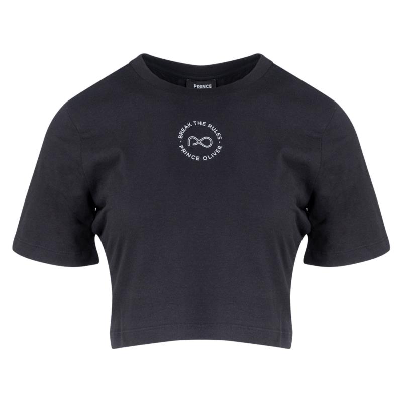 Crop Top Μαύρο 100% Cotton NEW COLLECTION