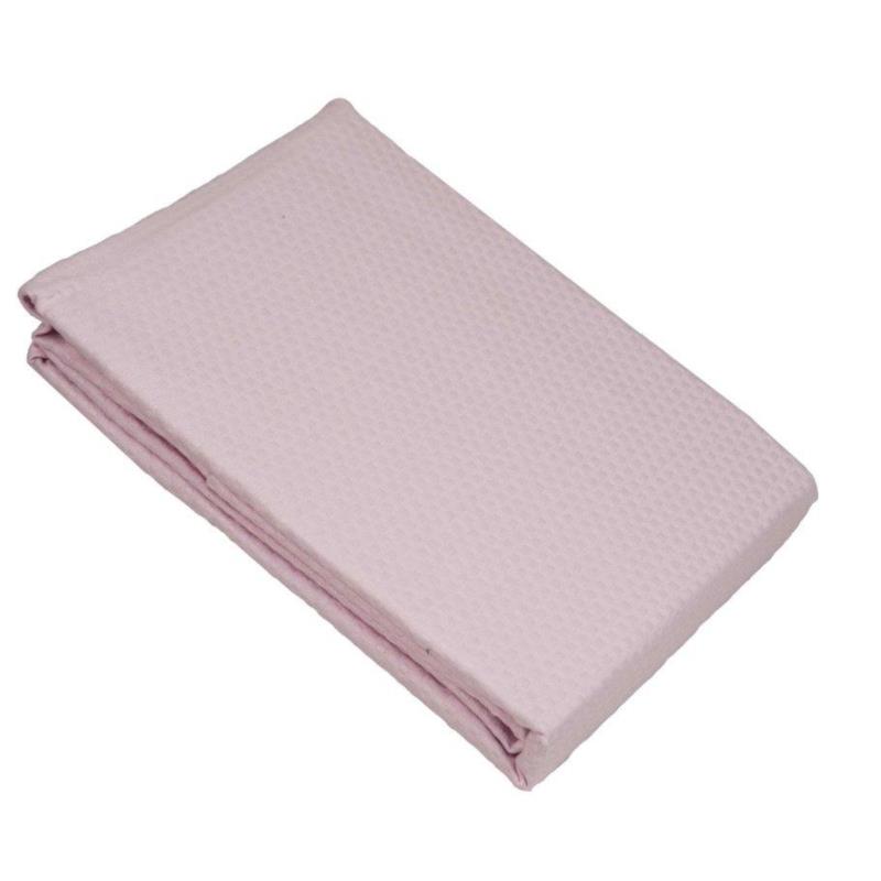Κουβέρτα Πικέ Μονή 170x245εκ. Le Blanc Sanforized Pink (Ύφασμα: Βαμβάκι 100%, Χρώμα: Ροζ) - Le Blanc - 7000800-1