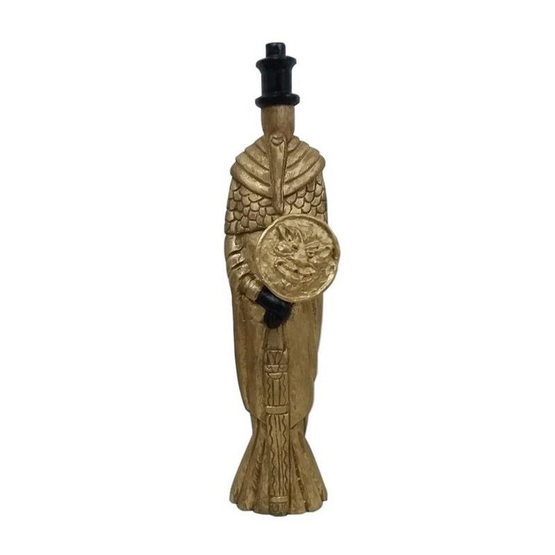 Άγαλμα Ανδρική Φιγούρα Ξύλινη-Μεταλλική PAPSHOP 11x9x47εκ. FO04 (Υλικό: Ξύλο, Χρώμα: Μαύρο) - PAPADIMITRIOU INTERIOR PAPSHOP - FO04