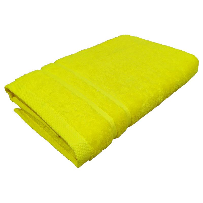 Πετσέτα Πισίνας 80x160εκ. 600gr/m2 Pool Superb Line Yellow (Ύφασμα: Βαμβάκι 100%, Χρώμα: Κίτρινο ) - OEM - 5201847010770-1