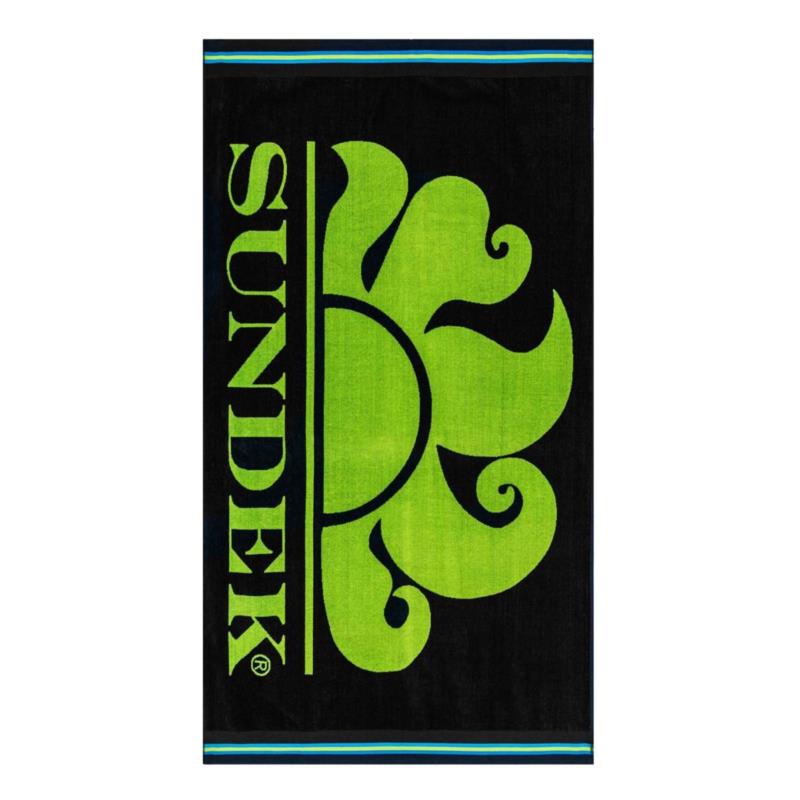 Sundek New Classic Logo Πετσέτα θαλάσσης 185x100cm AM312ATC105-684 Black