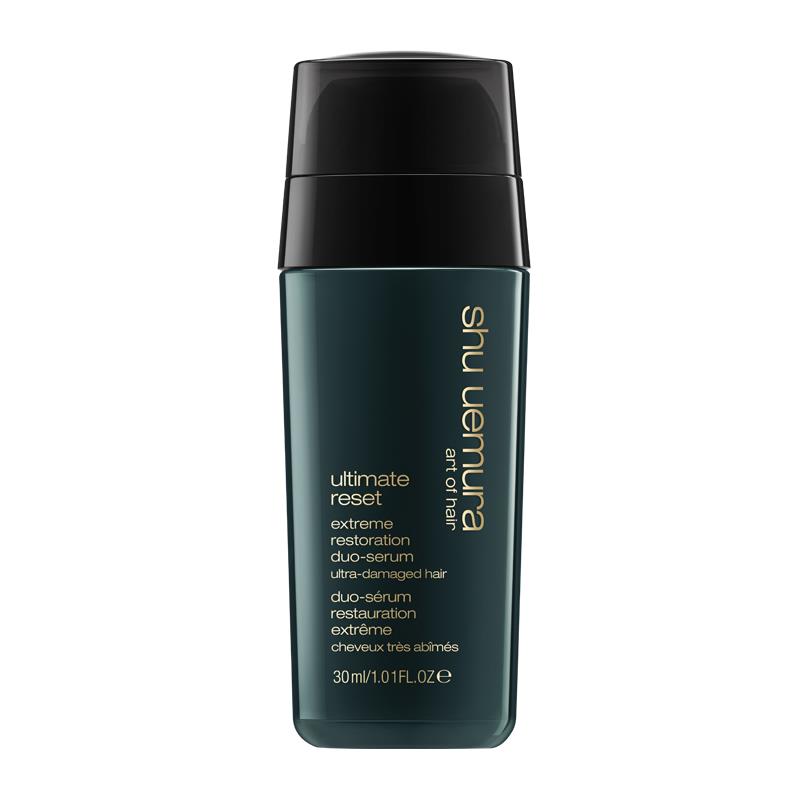 SHU UEMURA ULTIMATE RESET SERUM ΔΙΦΑΣΙΚΟΣ ΟΡΟΣ ΓΙΑ ΠΟΛΥ ΤΑΛΑΙΠΩΡΗΜΕΝΑ ΜΑΛΛΙΑ 30ml