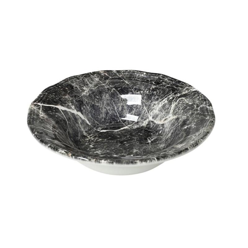 Μπωλ Σερβιρίσματος Stoneware Marble ESPIEL 15x4,5εκ. RPM207K6 (Χρώμα: Λευκό, Υλικό: Stoneware) - ESPIEL - RPM207K6