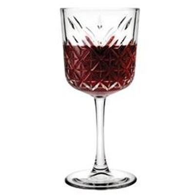 Ποτήρι Κρασιού Timeless ESPIEL 330ml SP440276K12 (Σετ 12 Τεμάχια) (Υλικό: Γυαλί, Χρώμα: Διάφανο , Μέγεθος: Κολωνάτο) - ESPIEL - SP440276K12