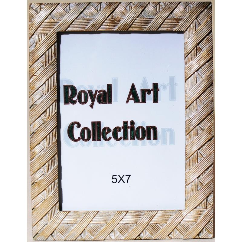Κορνίζα Πολυεστερική Royal Art 5x7εκ. YUA4/022/57CR (Υλικό: Πολυεστερικό) - Royal Art Collection - YUA4/022/57CR