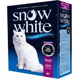 ΑΜΜΟΣ ΓΑΤΑΣ SNOW WHITE MULTI CAT SCENTED ΑΥΤΟΣΥΓΚΟΛΛΟΥΜΕΝΗ 12L