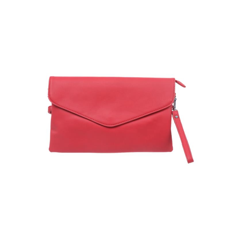 FOLLI FOLLIE - Γυναικεία τσάντα φάκελος FOLLI FOLLIE Flap Style κόκκινη