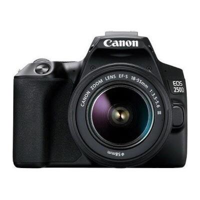 DSLR Canon EOS 250D & Φακός 18-55mm DC - Μαύρο