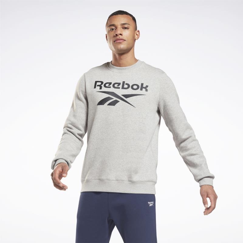 Reebok Identity Fleece Crew Ανδρική Μπλούζα Με Μακρύ Μανίκι (9000083642_7748)