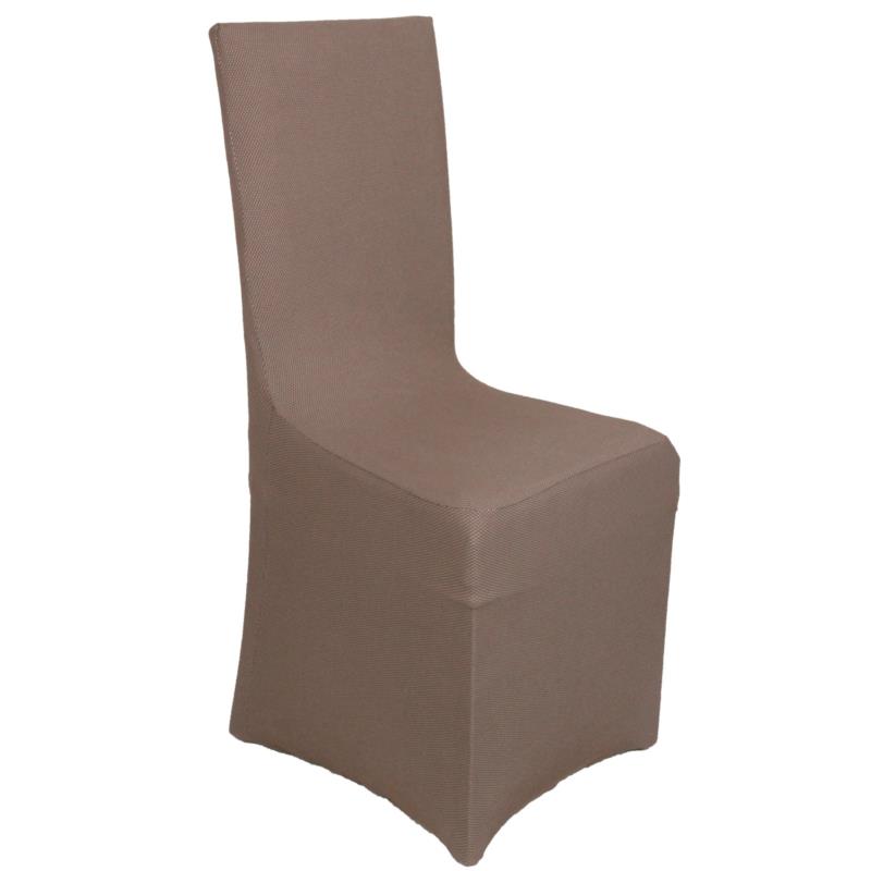 Viopros Κάλυμμα Καρέκλας με Βολάν Elegant Σοκολά