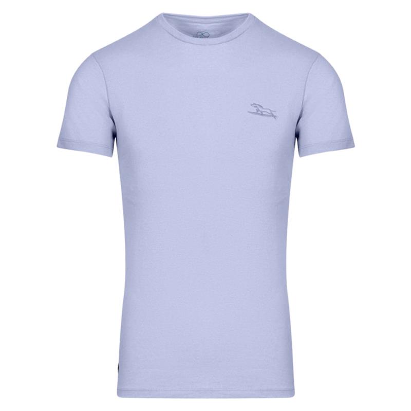 Prince Oliver T-Shirt Organic Γκρι Round Neck (Modern Fit) NEW COLLECTION