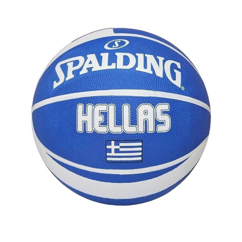 Spalding - GREEK OLYMPIC BALL SIZE 7' RUBBER - -