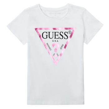 T-shirt με κοντά μανίκια Guess BELINDA Σύνθεση: Βαμβάκι