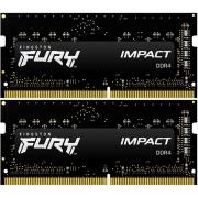 RAM KINGSTON KF432S20IBK2/16 FURY IMPACT 16GB (2X8GB) SO-DIMM DDR4 3200MHZ DUAL KIT