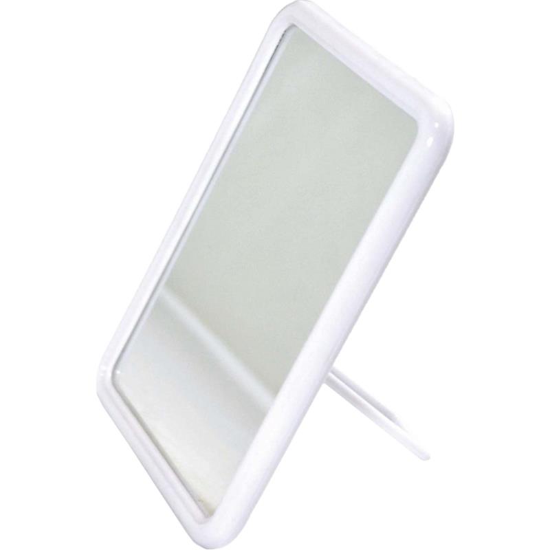 Καθρέπτης Νο 18 Πλαστικό Πλαίσιο Λευκό 18x12cm E-2886