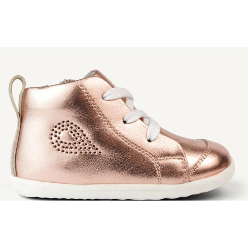 Bobux: Step Up (No. 18-22) SU Alley-Oop Rose Gold Metallic