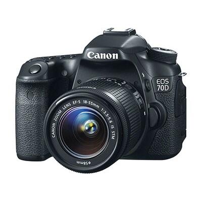Canon EOS 70D Kit 18-55mm IS STM Μαύρο