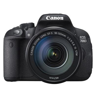DSLR Canon EOS 700D Kit 18-135mm IS STM - Μαύρο