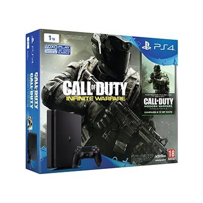 Sony PlayStation 4 - 1TB Slim D Chassis & Call of Duty: Infinite Warfare Legacy Edition